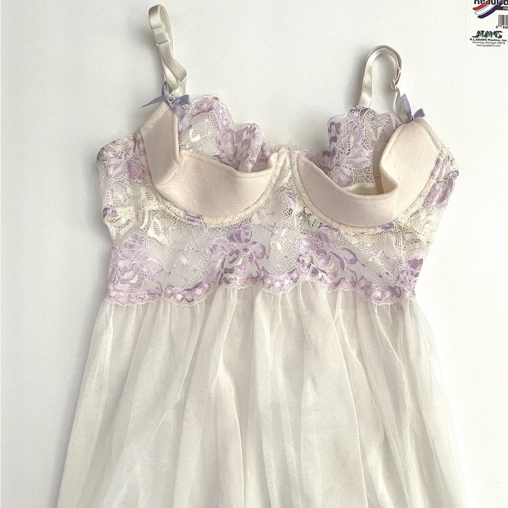 Federicks Hollywood Babydolly Lingerie With Matching Thong